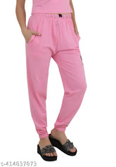 BTS-style women's cotton maxi pyjama set, India-made, comfortable and trendy